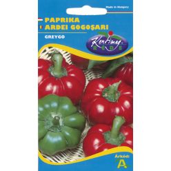 Étkezési paprika Greygo  0,5 g Kert, Vetőmagok, Paprikák