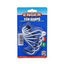 Kampó fém S 8cm 5db/cs.