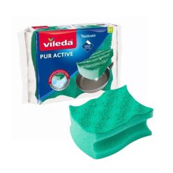 Vileda Pur active mosogatószivacs 2db/cs F10004