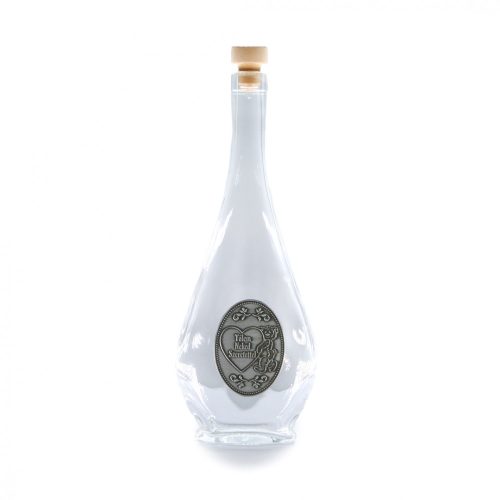 Palack dugóval Liabel, ón címkés, Tőlem neked 0,5l ÓC103