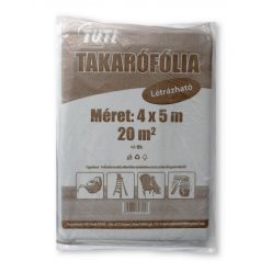 Takarófólia létrázható TUTI 30 mikron 20m2