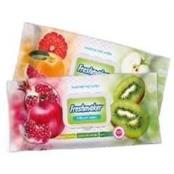   Freshmaker Fruit nedves törlőkendő visszazárható 100lap/cs