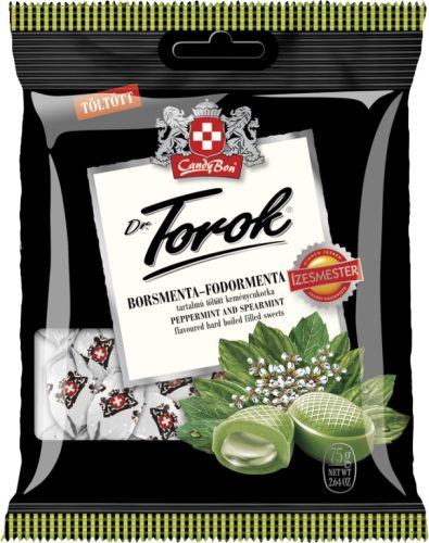 Dr. Torok borsmenta-fodormenta HSweets 75g