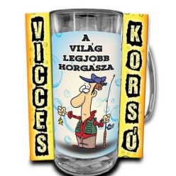 Vicces korsó 3dl - A világ legjobb horgásza