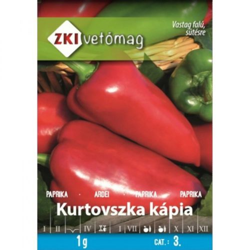 Vetőmag paprika Kurtovszka kápia 1g ZKI